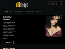 Tablet Screenshot of ellivisage.cz